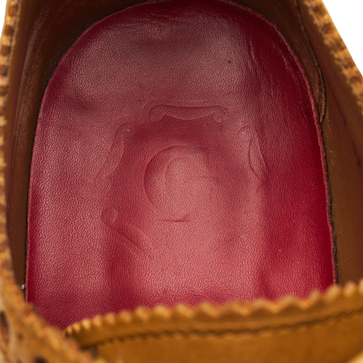 'Archie' Tan Brown Leather Derby Brogues UK 9 G