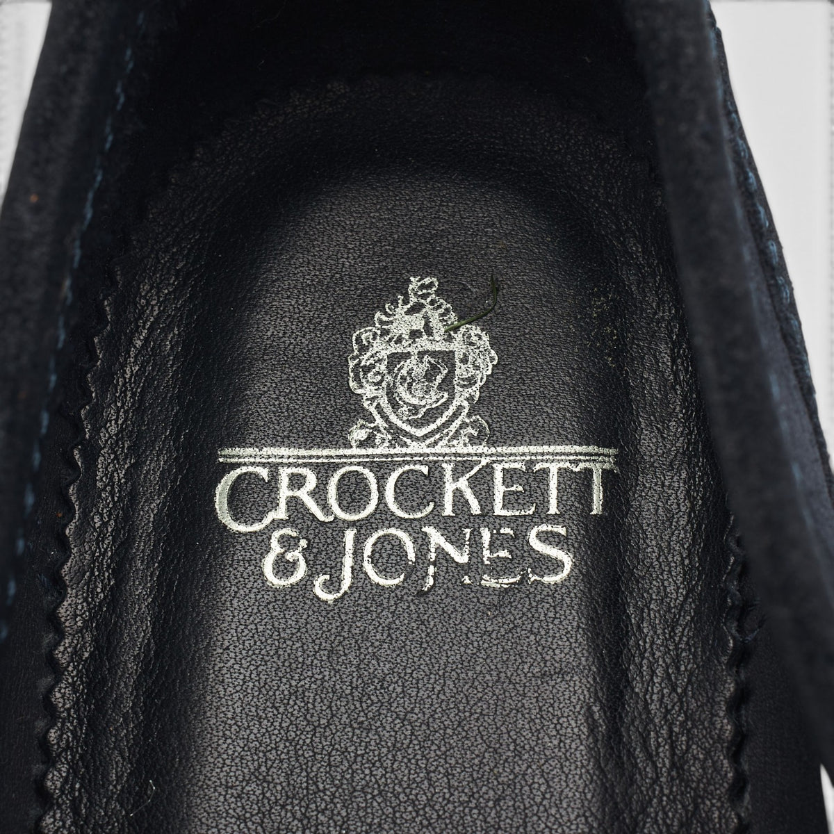 Navy Blue Suede Driving Loafers UK 9