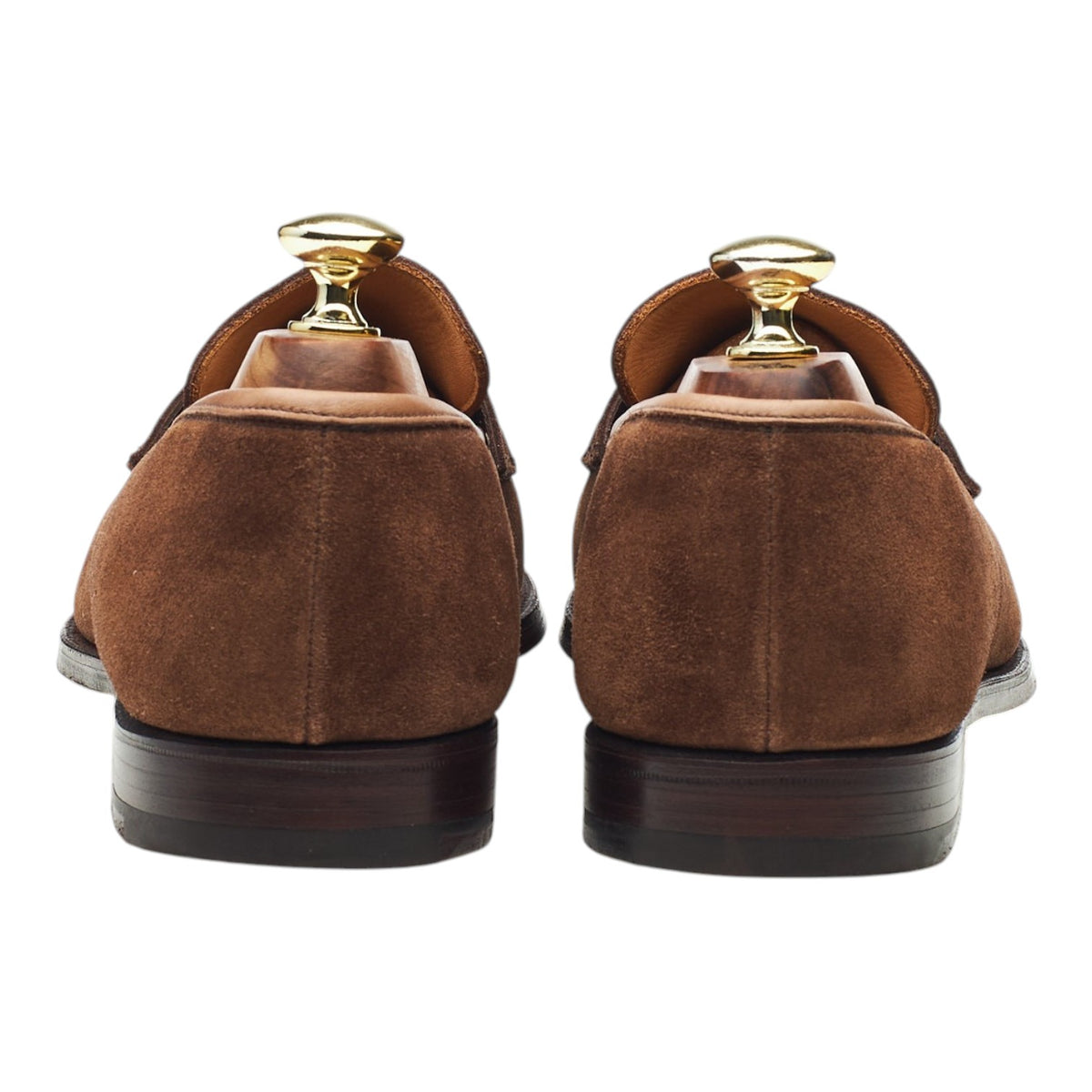 'Merton' Brown Suede Loafers UK 7.5 E