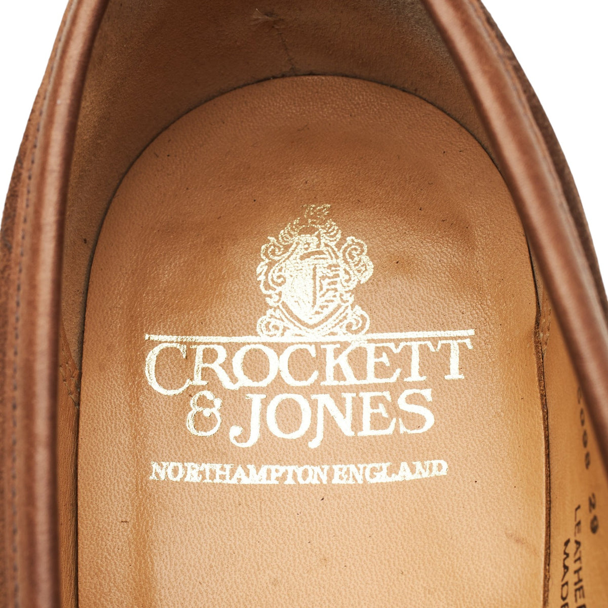 'Merton' Brown Suede Loafers UK 7.5 E