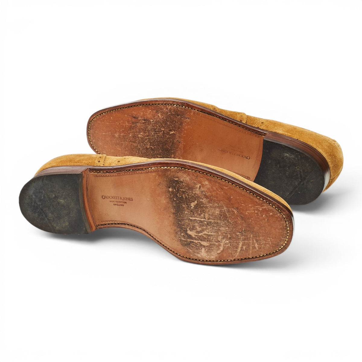 'Ludgate' Tan Brown Suede Oxford Brogues UK 9 F