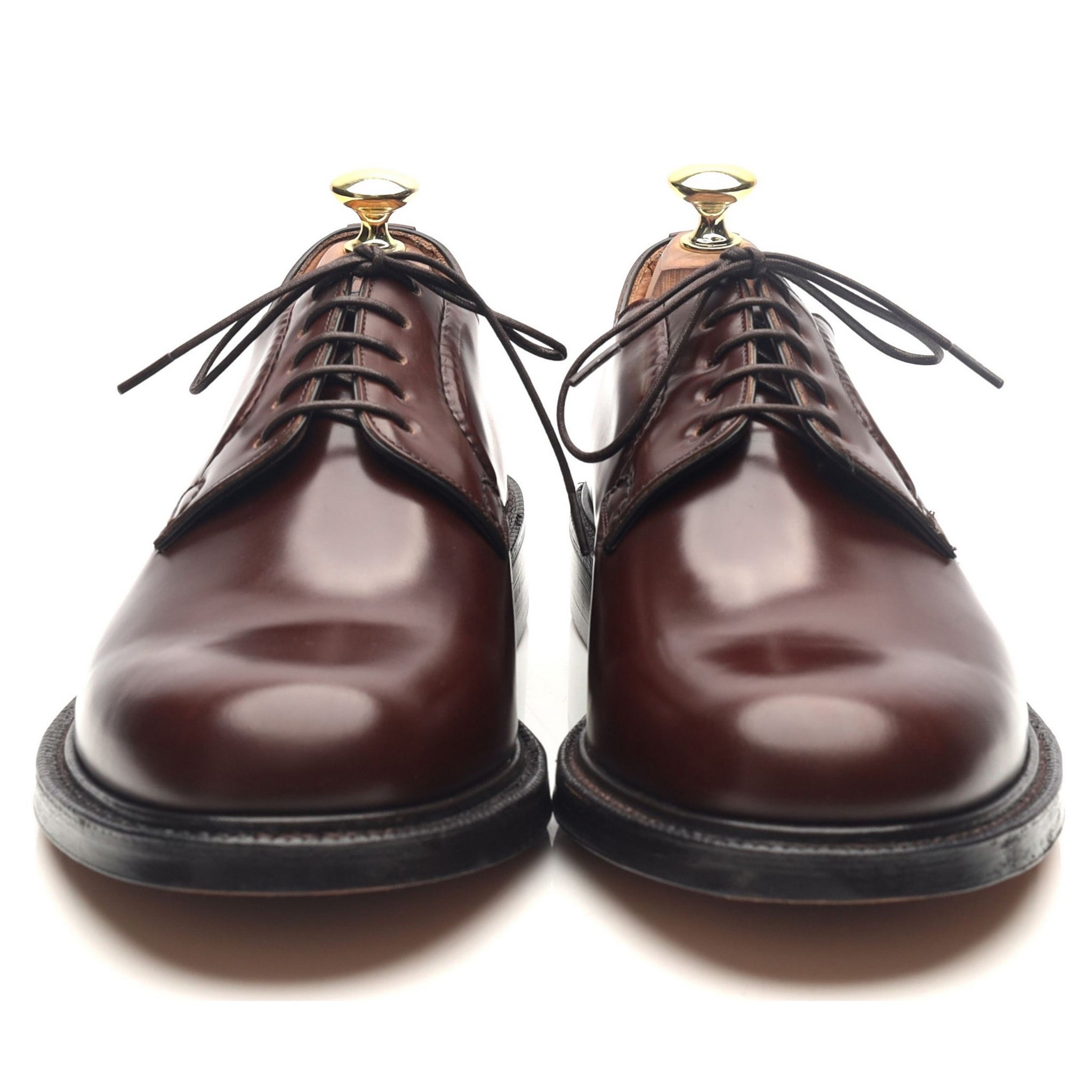 靴 Church's Shannon UK8 Shannon' Brown Leather Derby UK 8 F - Abbot's Shoes