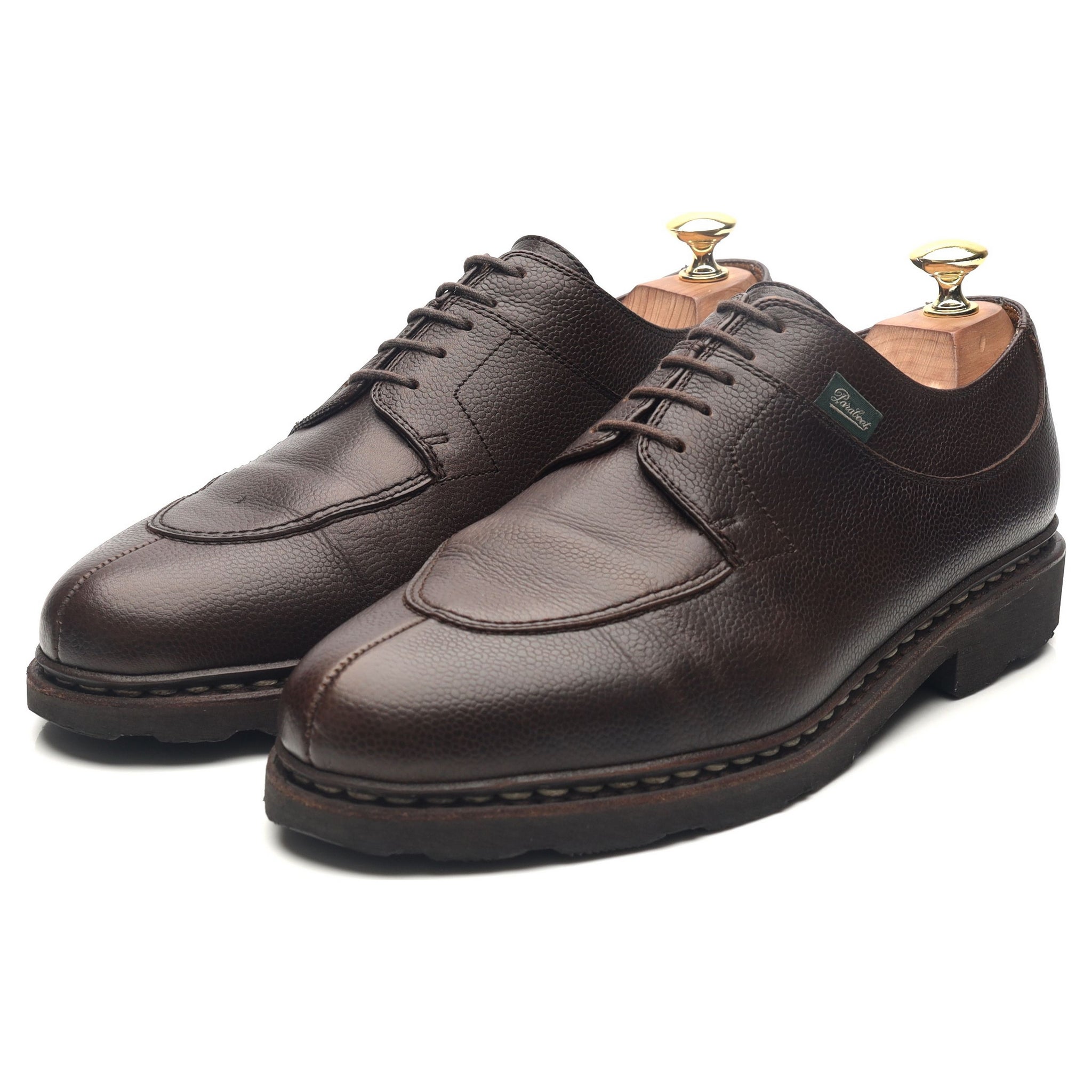 derbies Paraboot p 40,5 Cuir Marron foncé ref.264793 - Joli Closet derbies Paraboot p 40,5 Cuir Marron foncé ref.264793 - Joli Closet