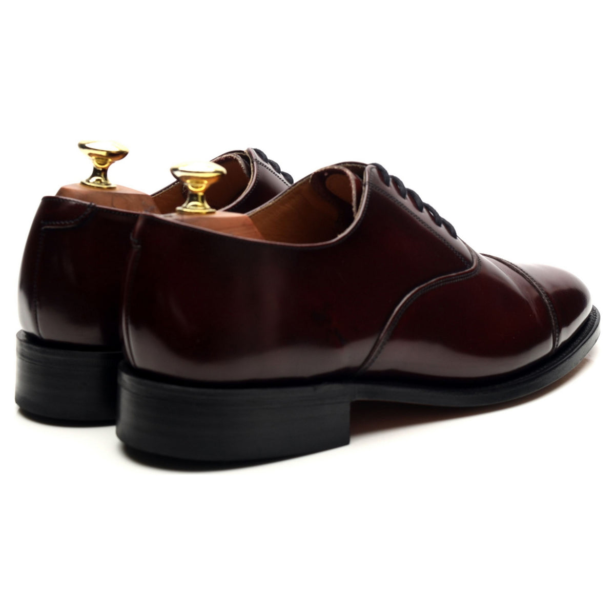 Burgundy Leather Oxford UK 7 G