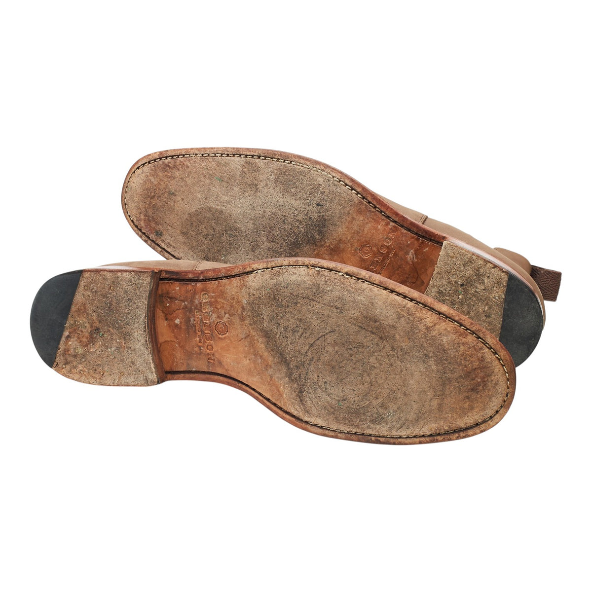 'Declan' Grey Nubuck Chelsea Boots UK 8 F