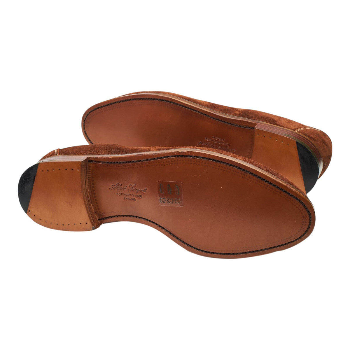 'Grendon' Brown Suede Loafers UK 10 G