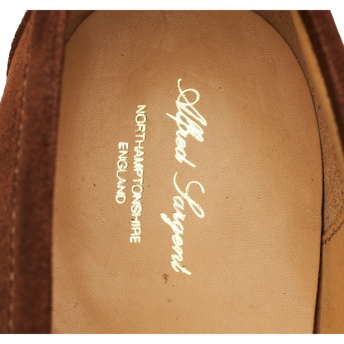 'Grendon' Brown Suede Loafers UK 10 G