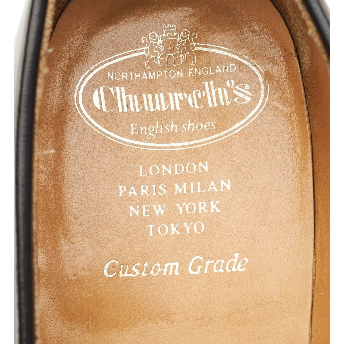 'Hertford 2' Dark Brown Leather Loafers UK 9 G