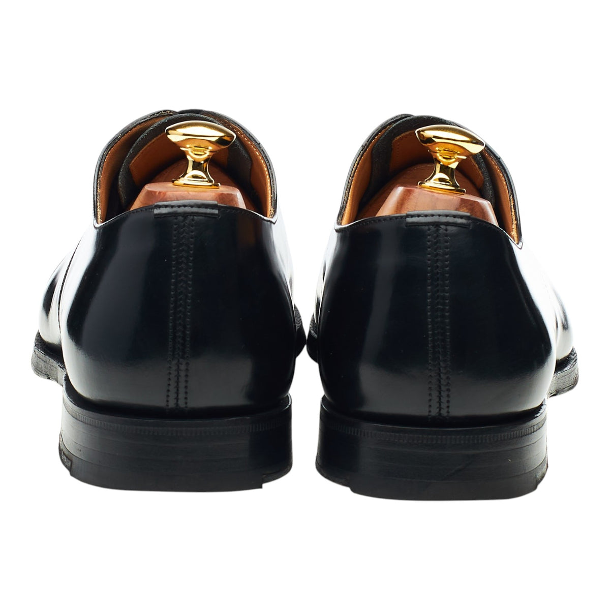 'Balmoral' Black Leather Oxford UK 10 G