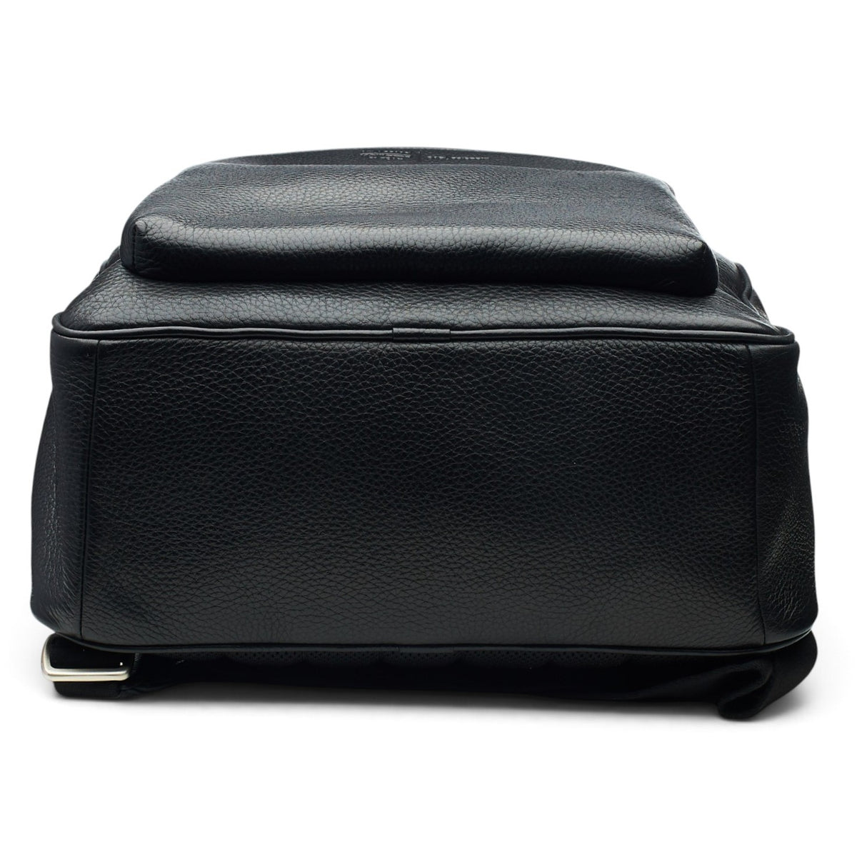 F1 Williams Black Grain Leather Backpack