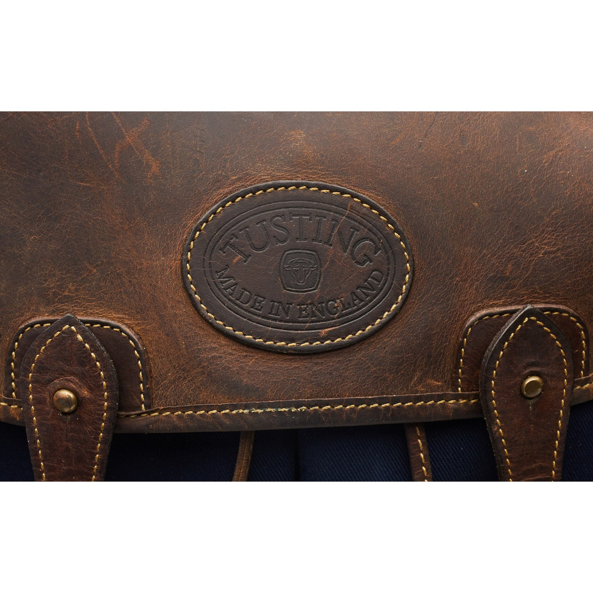 'Dovedale' Navy Blue Canvas Backpack