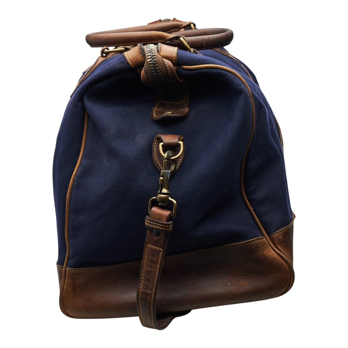 Navy Blue Canvas Medium Weekender Bag