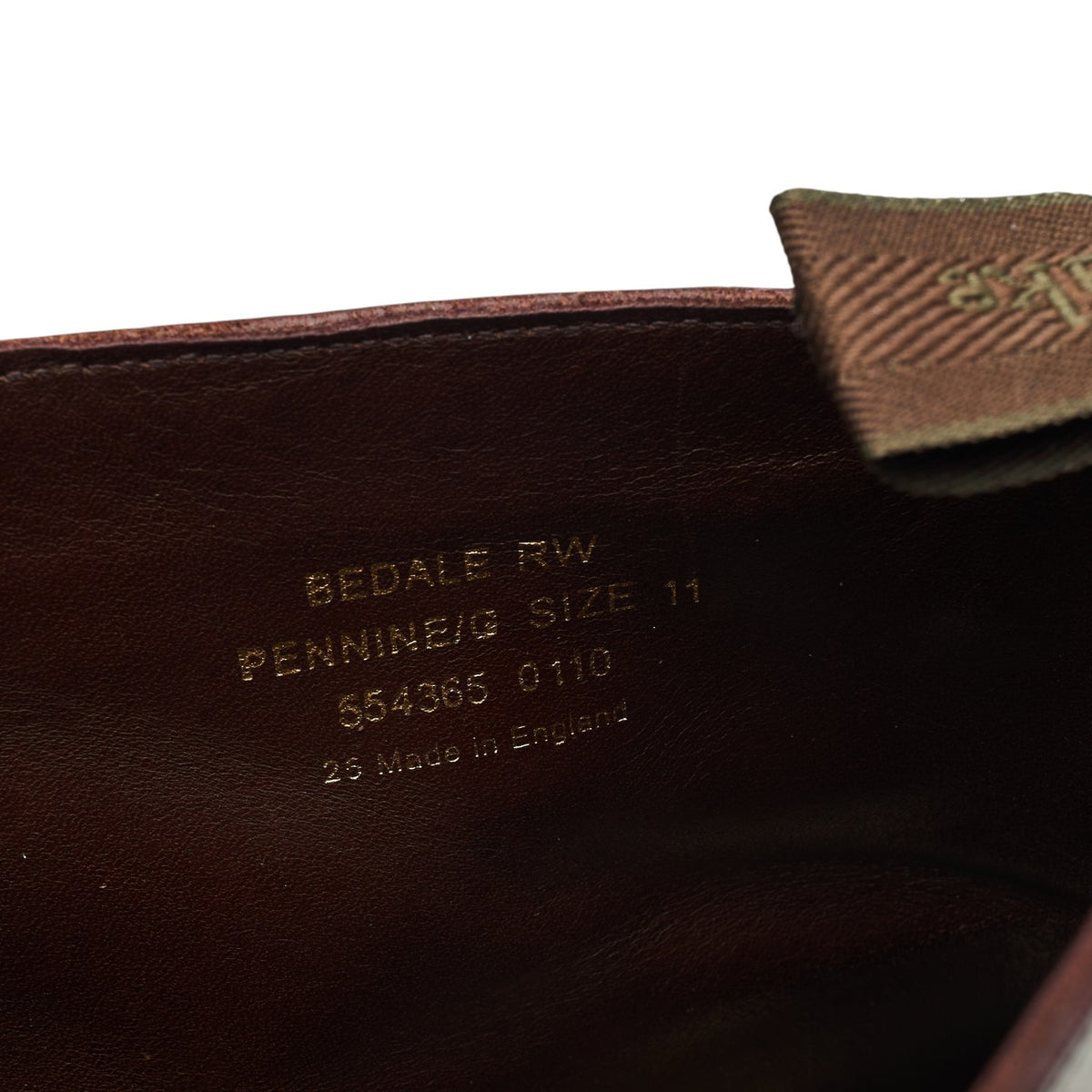 1880 'Bedale' Burgundy Chromexcel Leather Brogues Boots UK 11 G