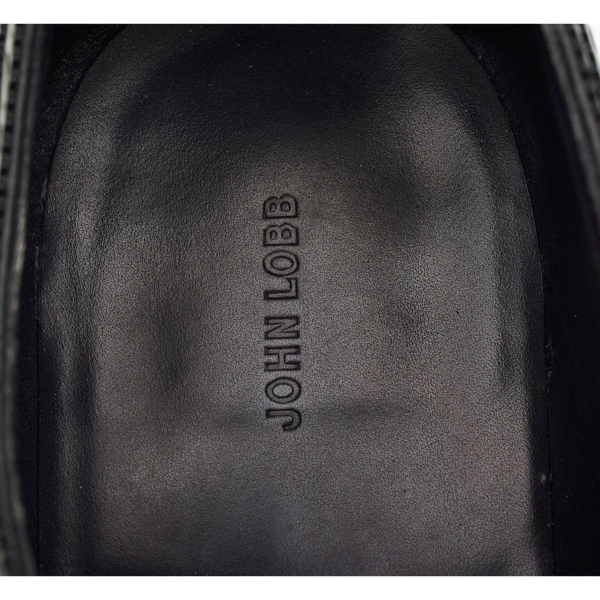 'Stowey' Black Leather Oxford Brogues UK 11.5 E