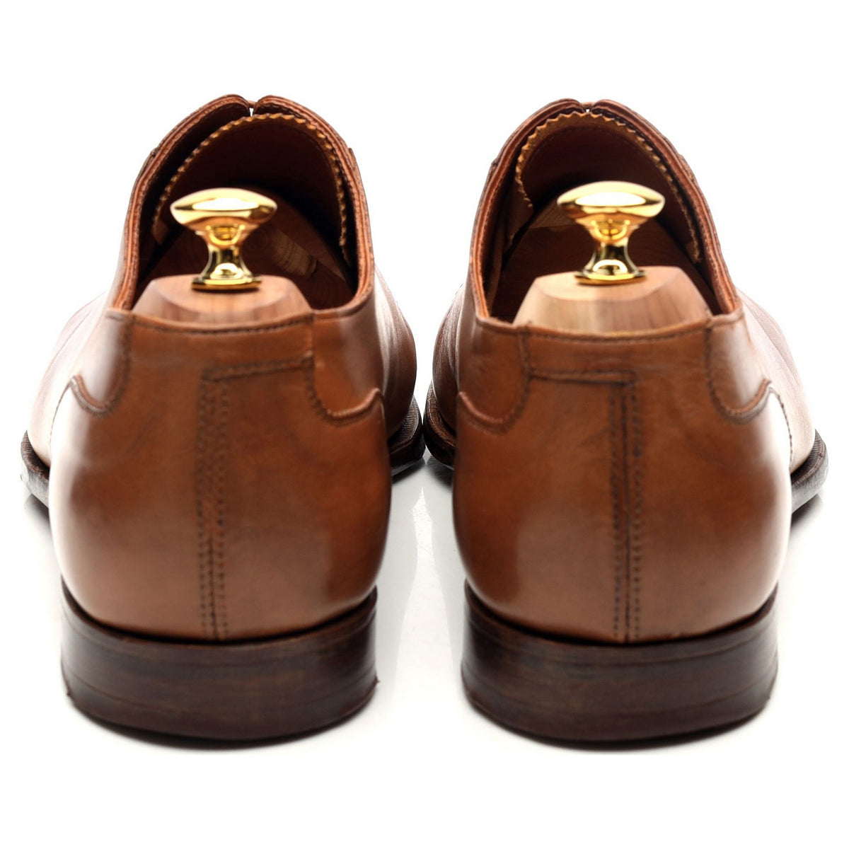 &#39;Egerton&#39; Tan Brown Leather Oxford UK 11 E