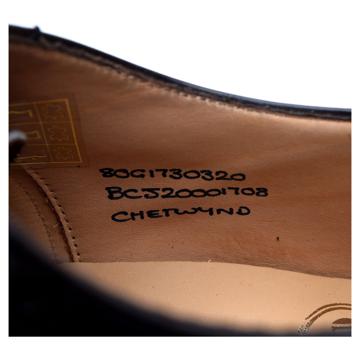 &#39;Chetwynd&#39; Dark Brown Leather Brogues UK 8 G