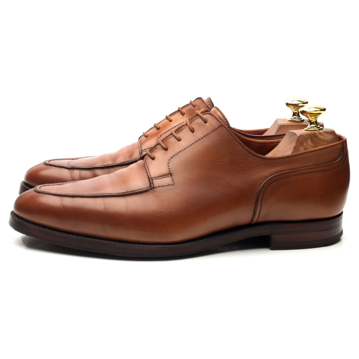 &#39;Balfour&#39; Tan Brown Leather Derby UK 7 E