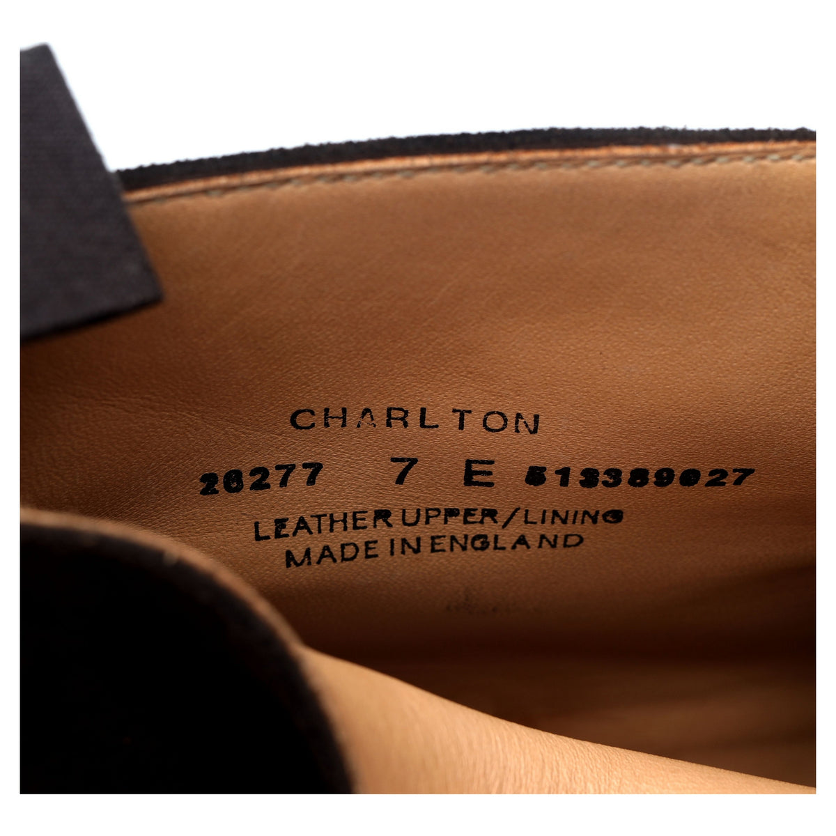 &#39;Charlton&#39; Tan Brown Leather Balmoral Boots UK 7 E