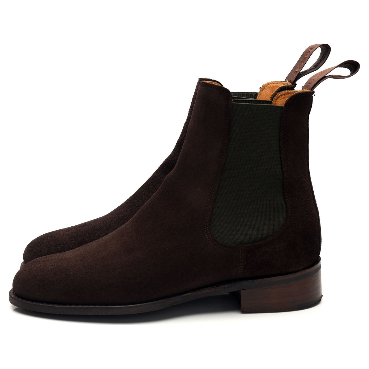 Women&#39;s &#39;Avril&#39; Dark Brown Suede Chelsea Boots UK 3.5 D