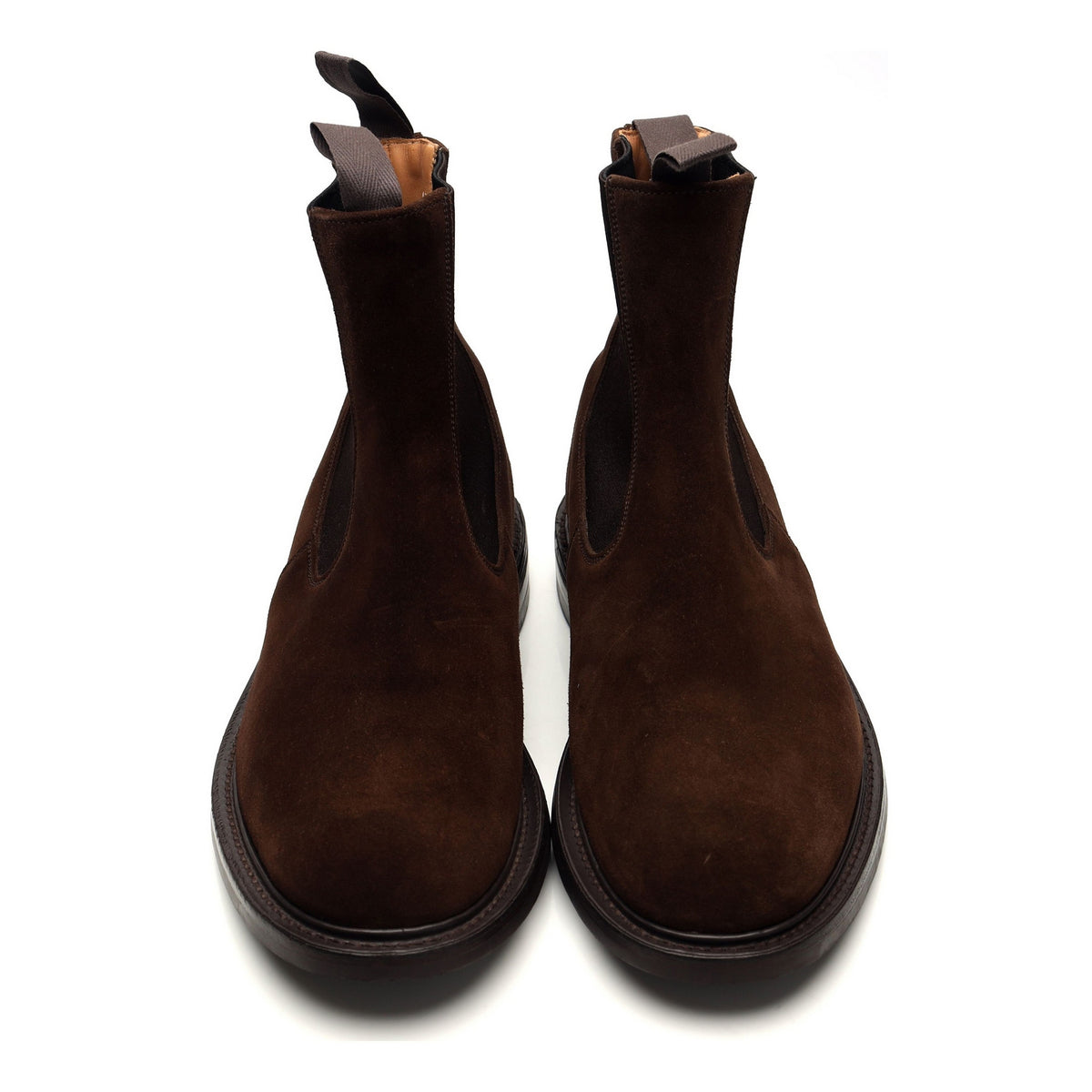 &#39;Stephen&#39; Brown Suede Chelsea Boots UK 12