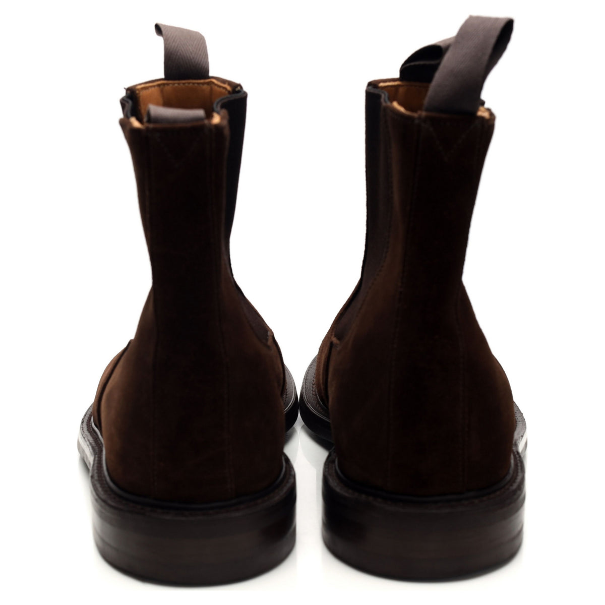 &#39;Stephen&#39; Brown Suede Chelsea Boots UK 12