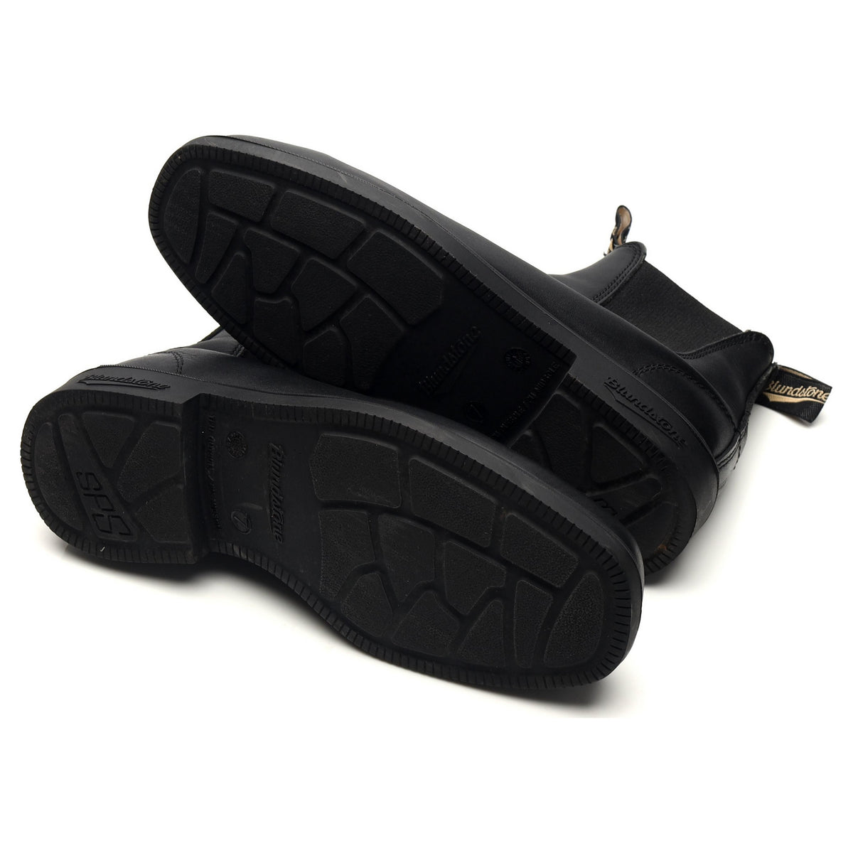 &#39;1308&#39; Black Leather Chelsea Boots UK 7