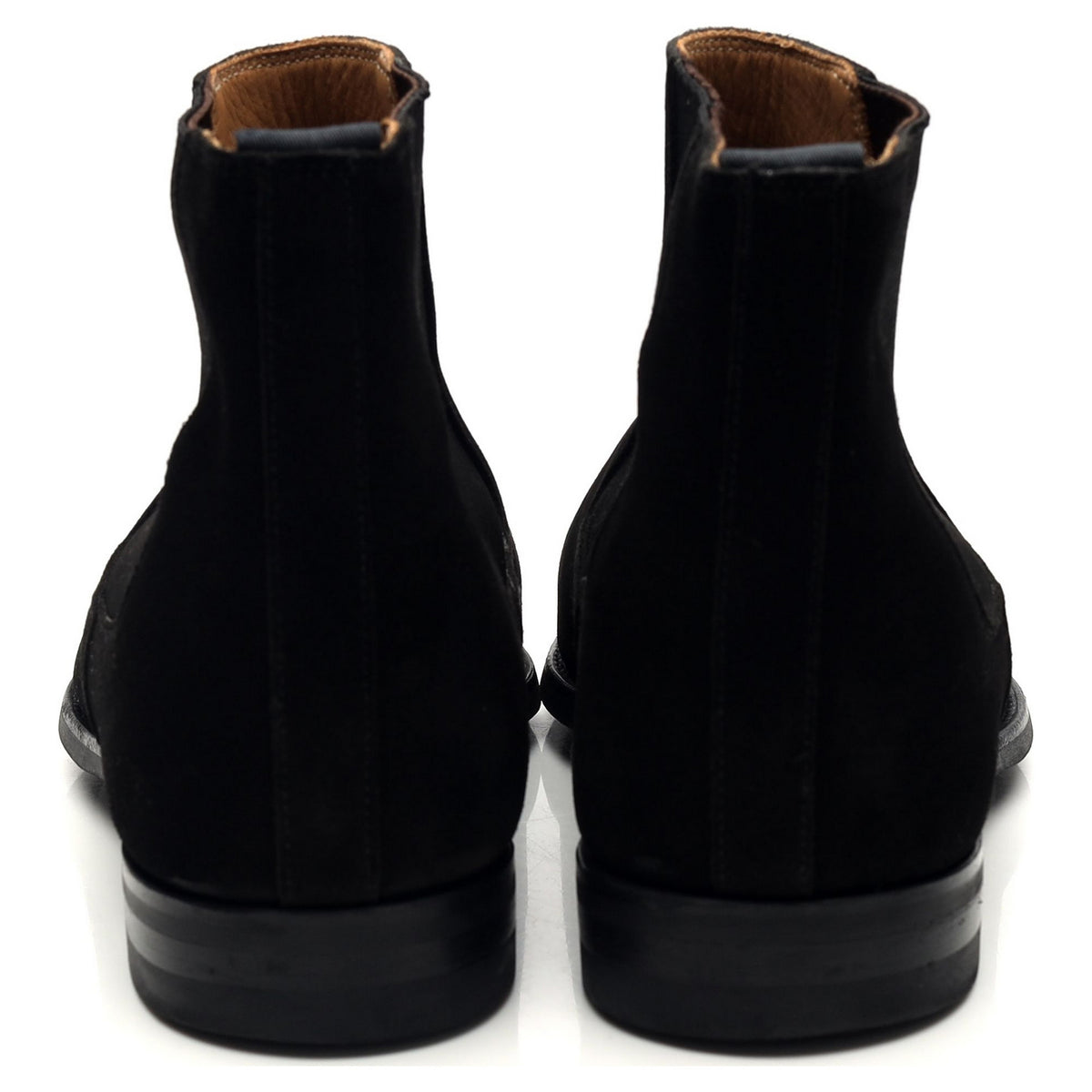 &#39;Lingfield&#39; Black Suede Chelsea Boots UK 7 E