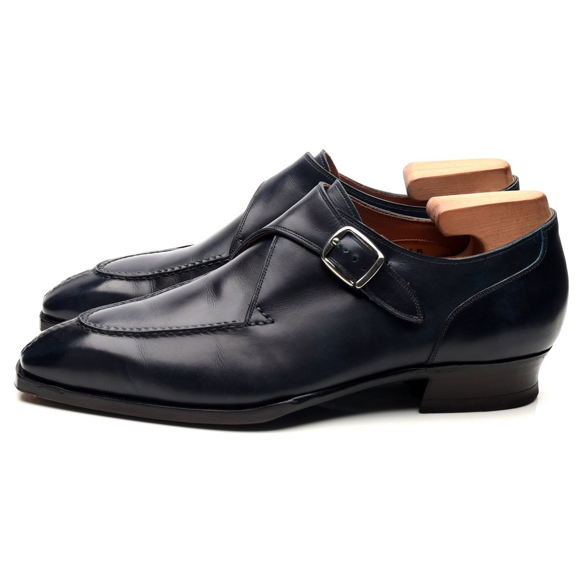 Navy Blue Split Toe Monk Strap UK 7.5 EU 41.5