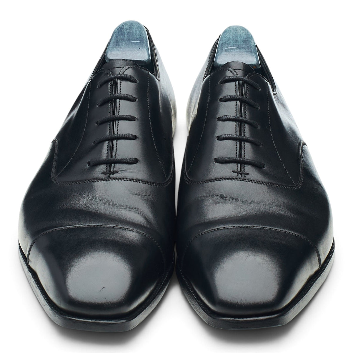 'Fairbanks' Black Leather Oxford UK 9 D