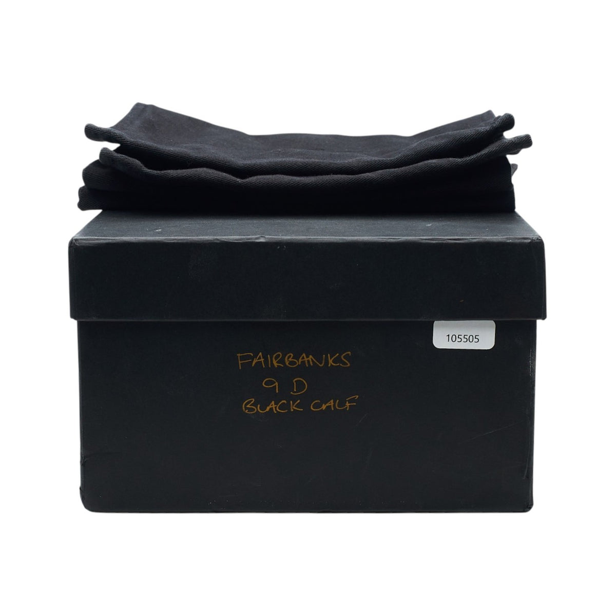 'Fairbanks' Black Leather Oxford UK 9 D
