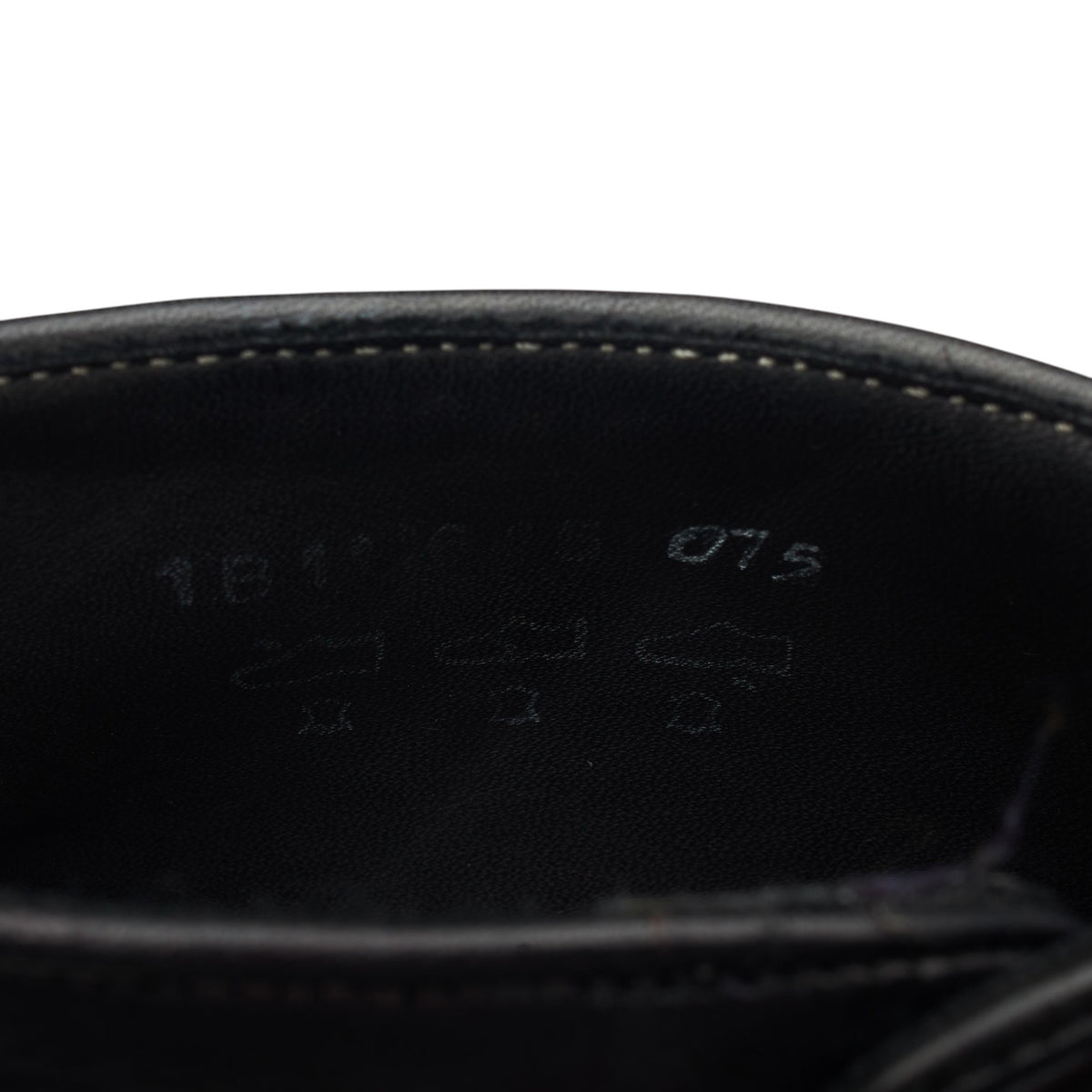 'Blackmoor' Black Leather Button Boots UK 7.5