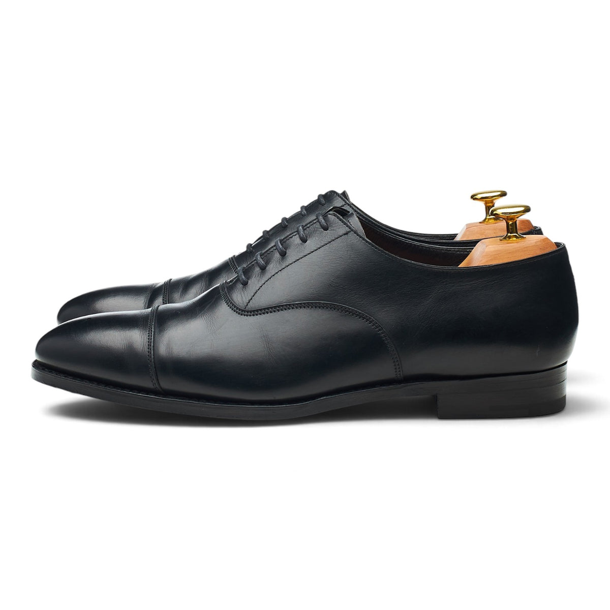'Audley' Black Leather Oxford UK 8.5 E