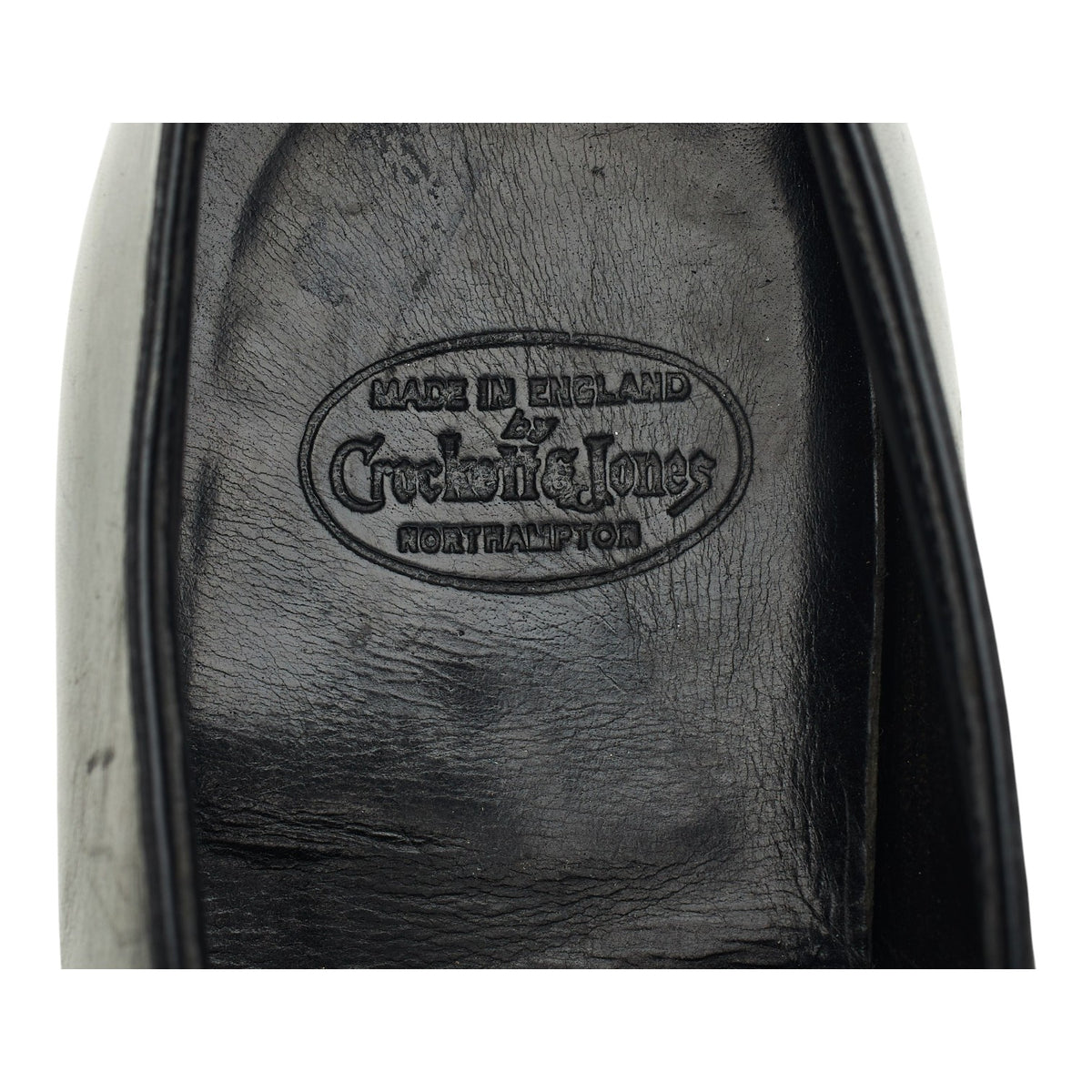 'Audley' Black Leather Oxford UK 8.5 E