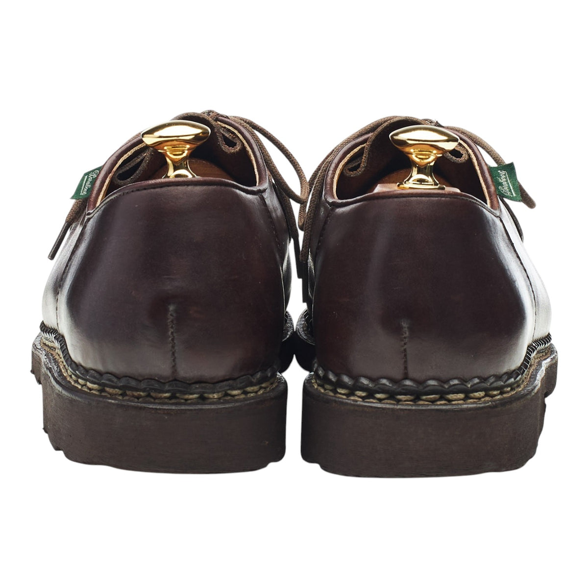 'Michael' Dark Brown Leather Apron Derby UK 10 EU 44
