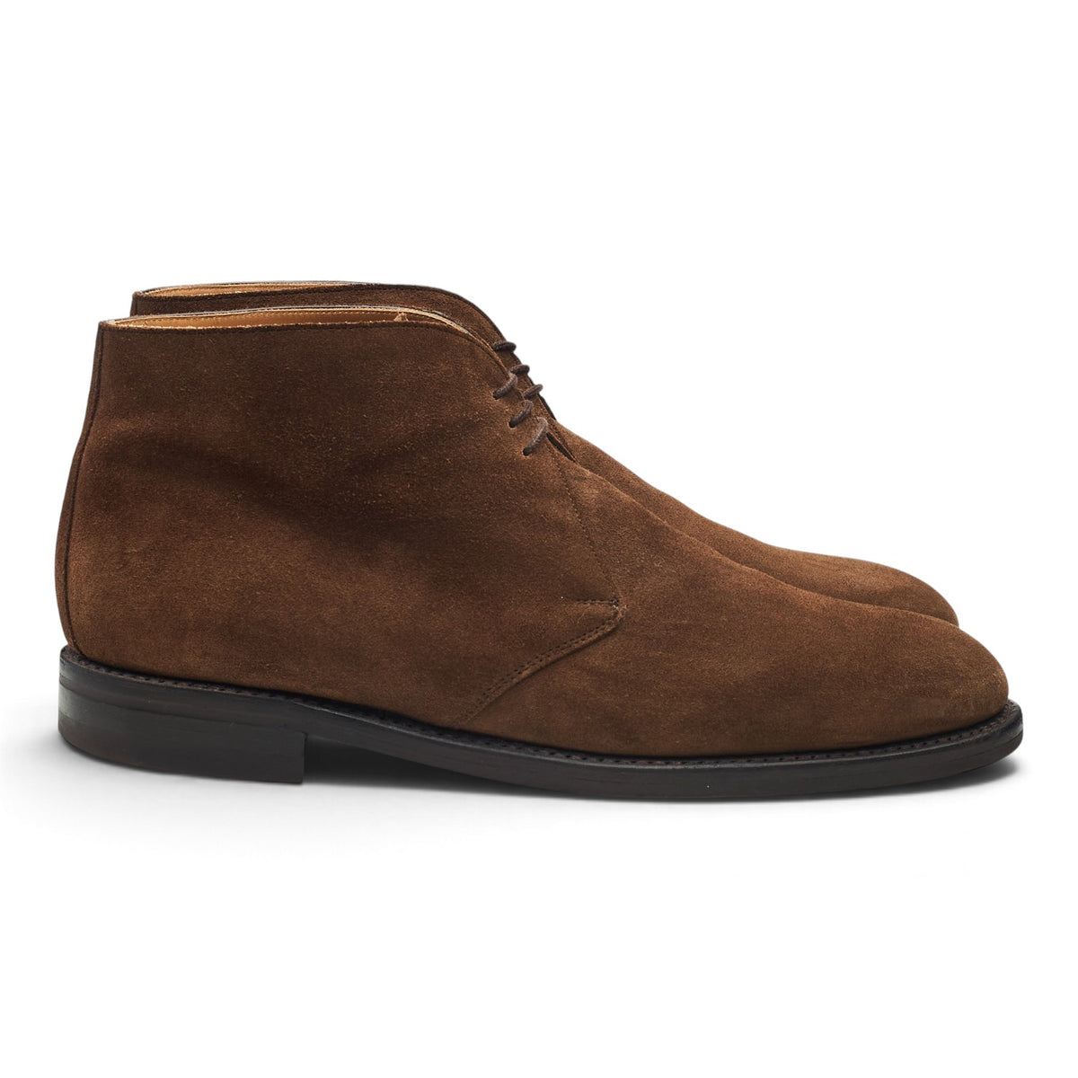 'Orton' Brown Suede Chukka Boots UK 11 F