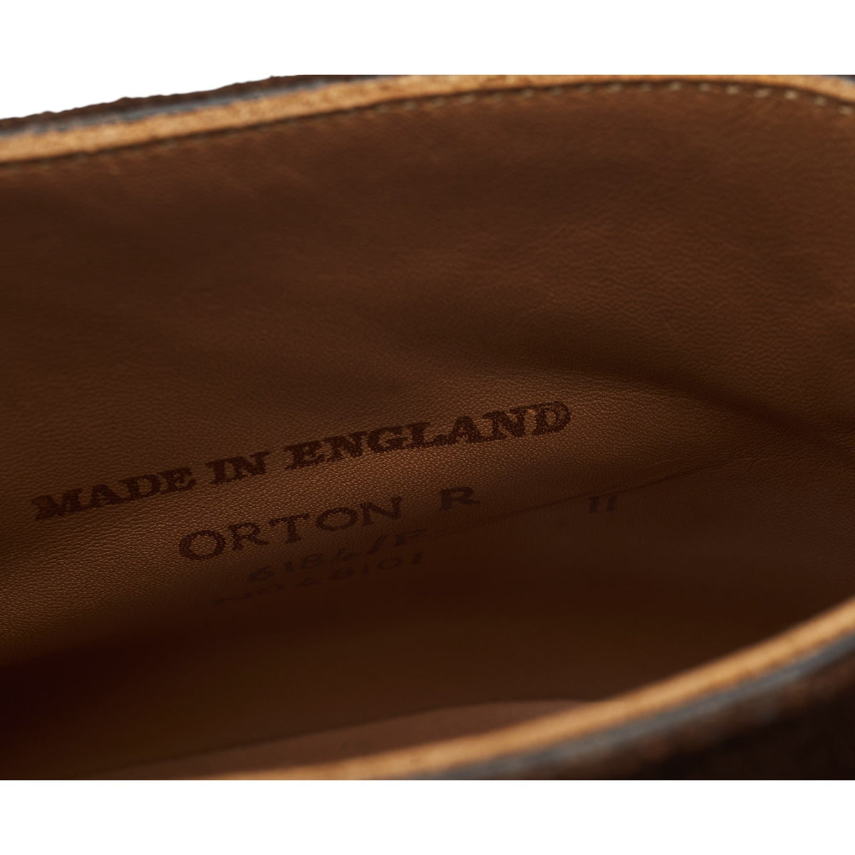 'Orton' Brown Suede Chukka Boots UK 11 F