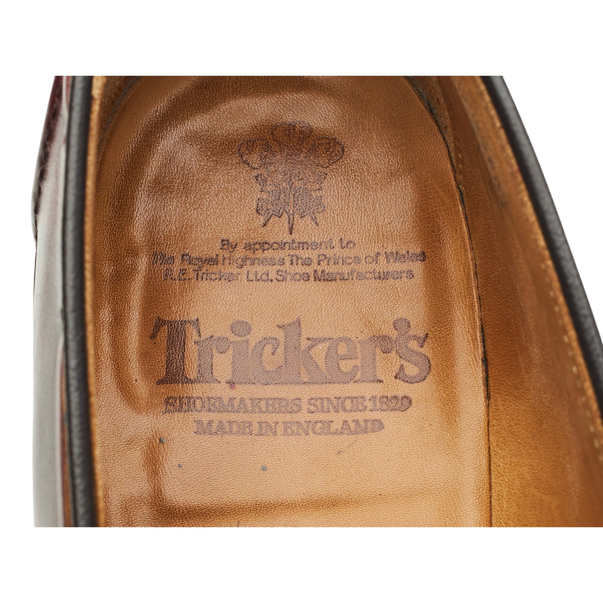 'Elton' Burgundy Leather Tassel Loafers UK 11