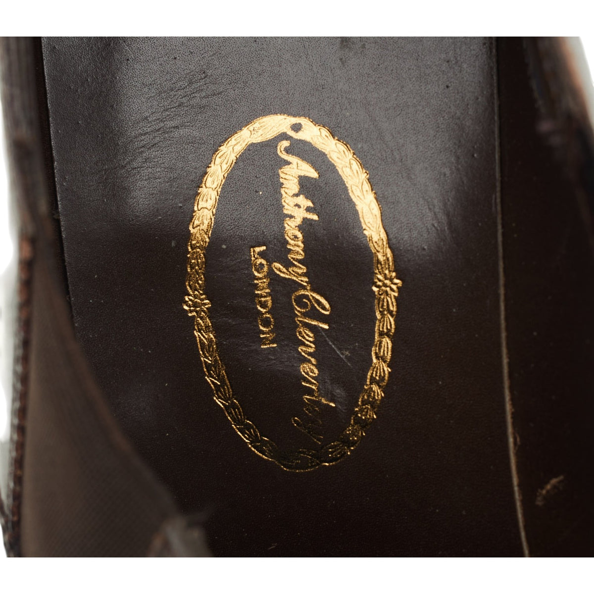 'Litchfield' Brown Leather Slip-On Loafers UK 11 D