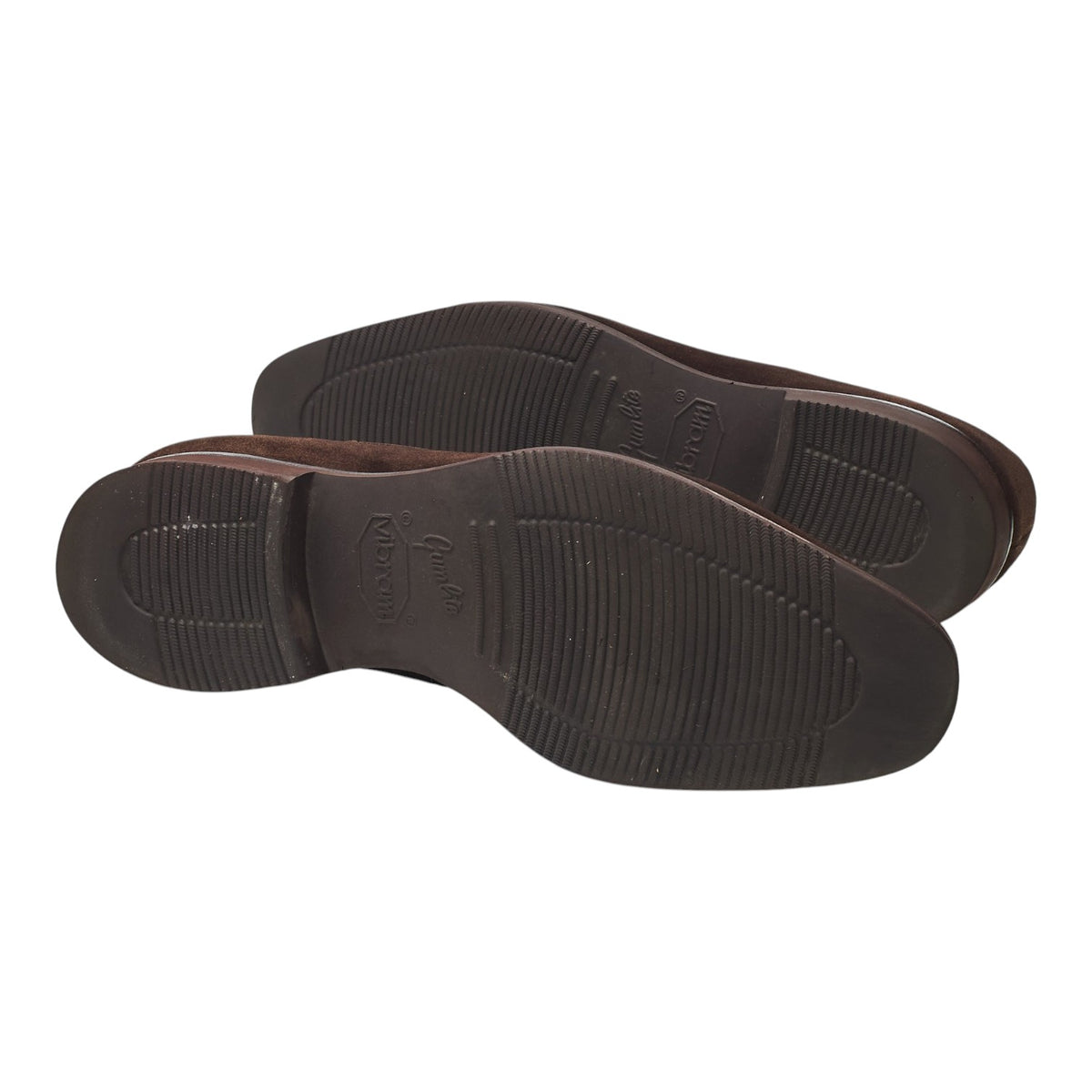 'Isham' Dark Brown Suede Split Toe Derby UK 10 E