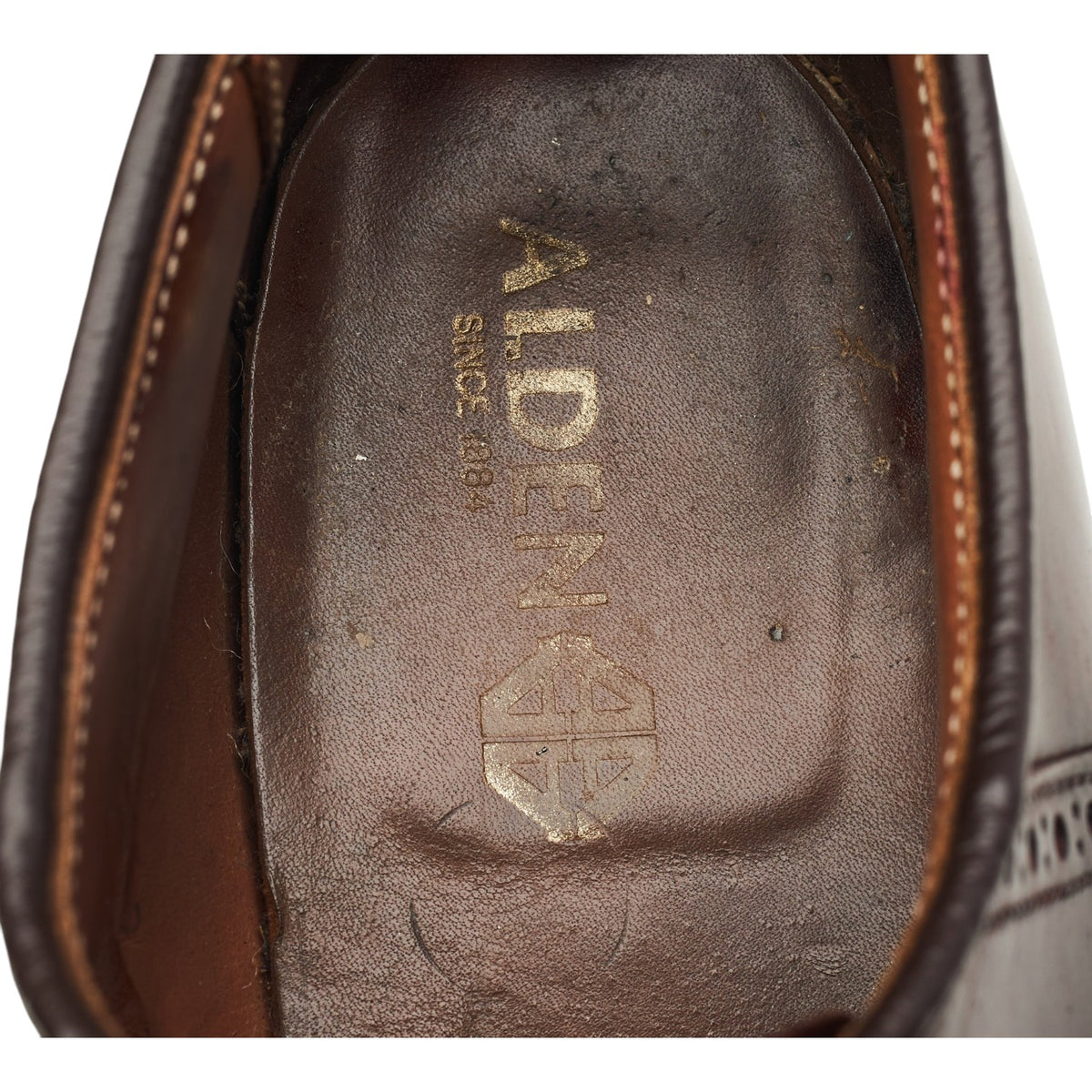 '6F28' Burgundy Cordovan Leather Saddle Oxford UK 7.5 US 8.5