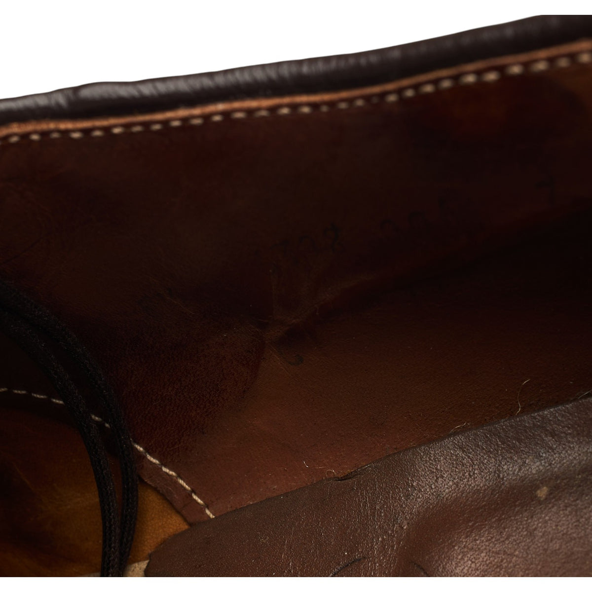 '6F28' Burgundy Cordovan Leather Saddle Oxford UK 7.5 US 8.5
