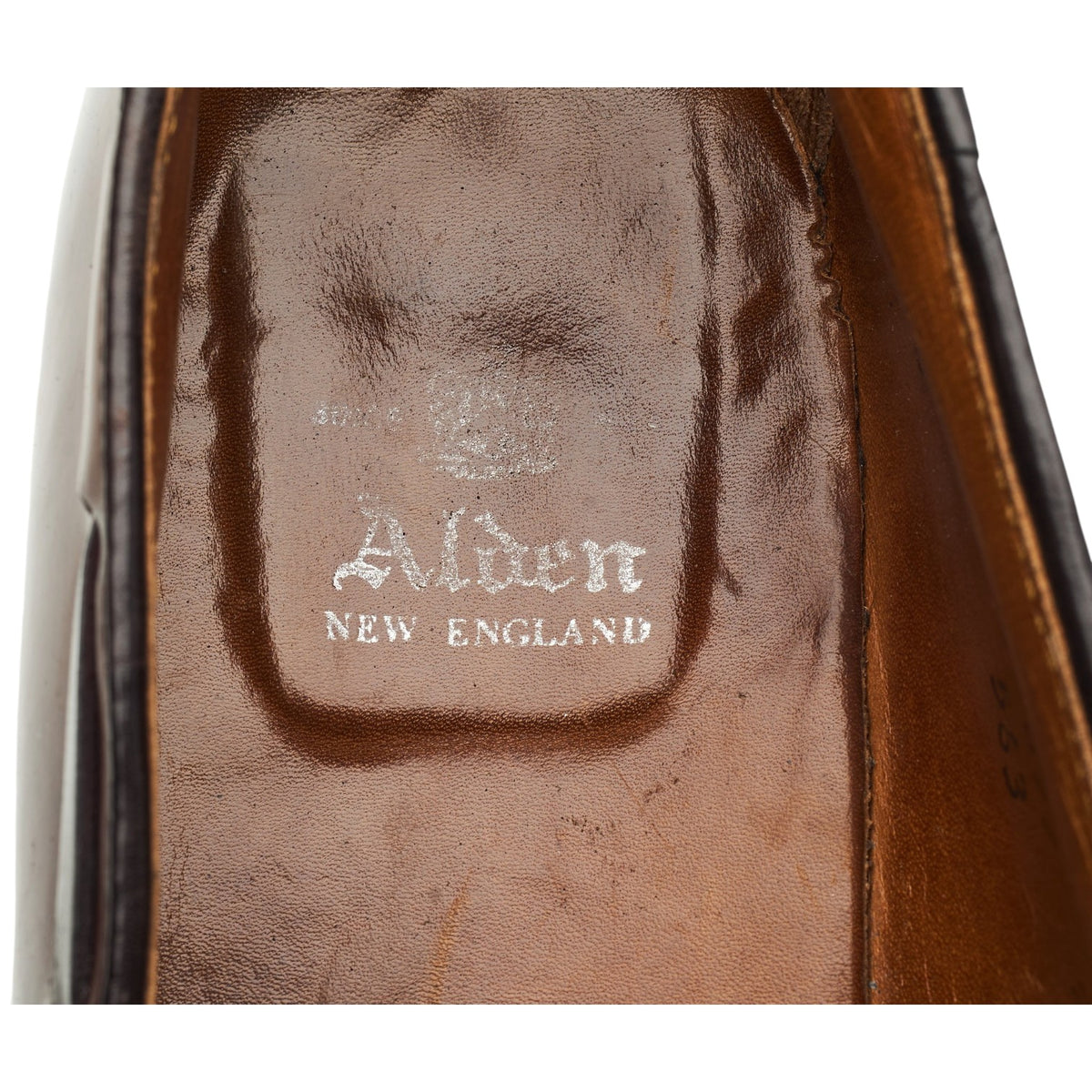 '563' Burgundy Cordovan Leather Tassel Loafers UK 9.5 US 10.5 D
