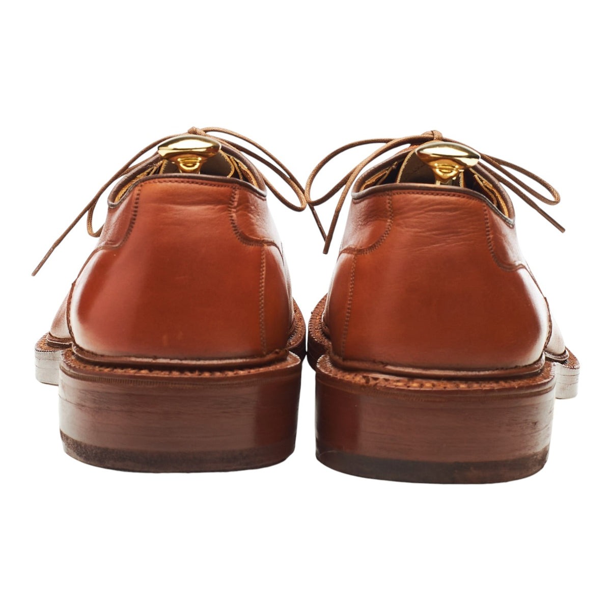 Tan Brown Leather Derby UK 9.5
