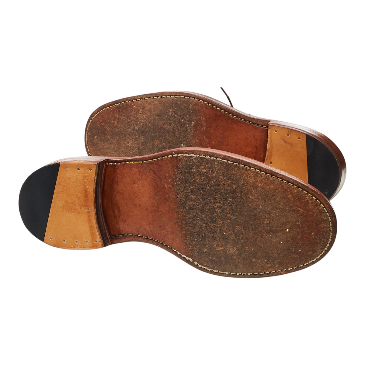 Tan Brown Leather Derby UK 9.5