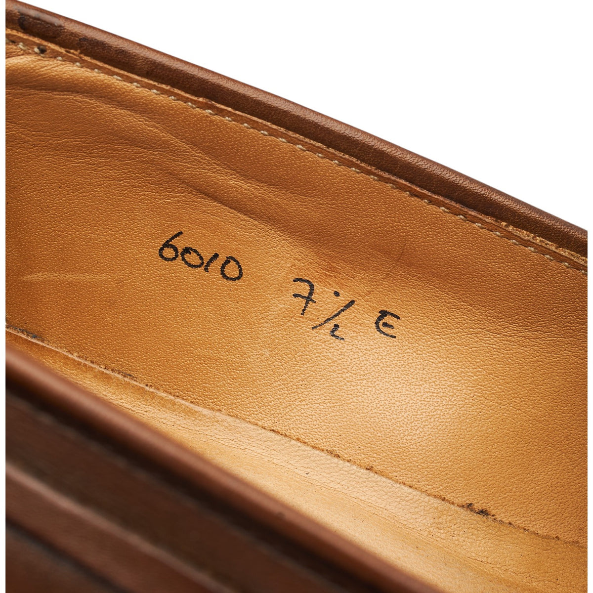 'Adrian' Dark Brown Leather Tassel Loafers UK 7.5 E