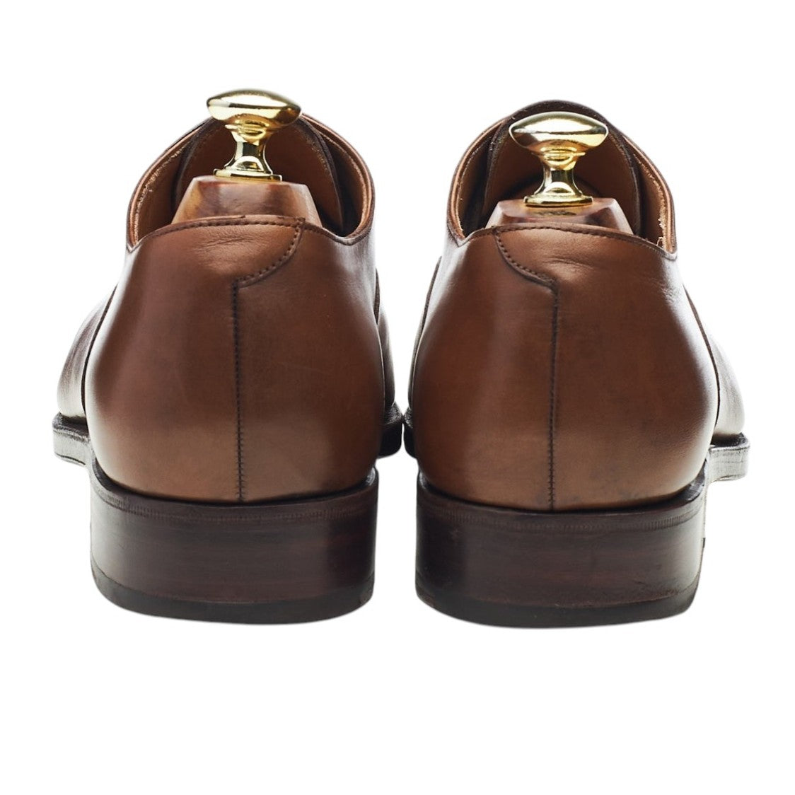 Hackett '732' Brown Leather Oxford UK 8.5