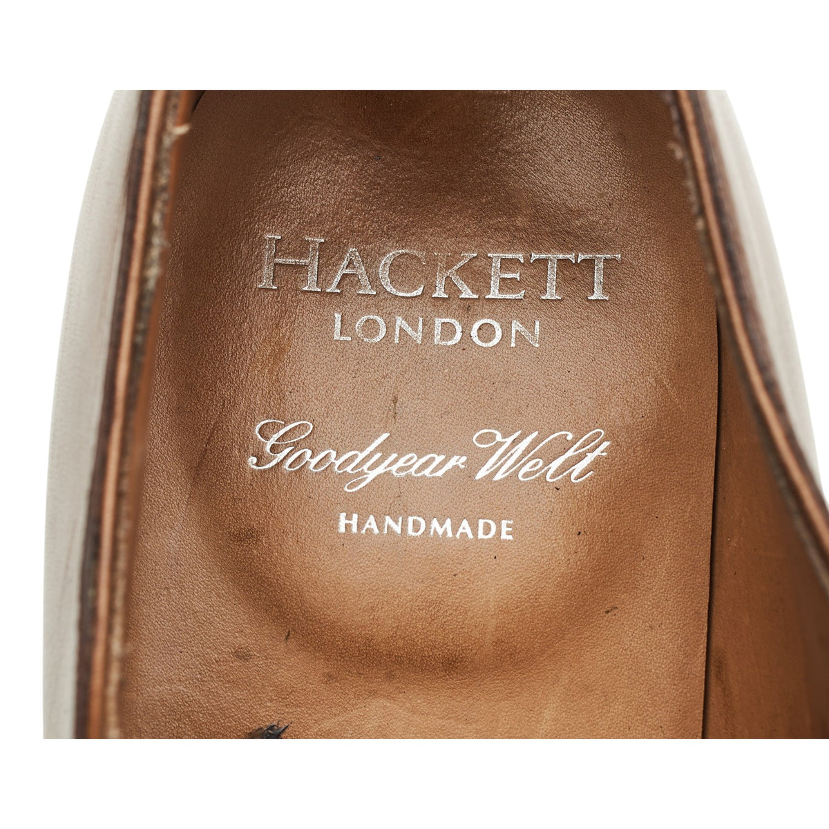 Hackett '732' Brown Leather Oxford UK 8.5