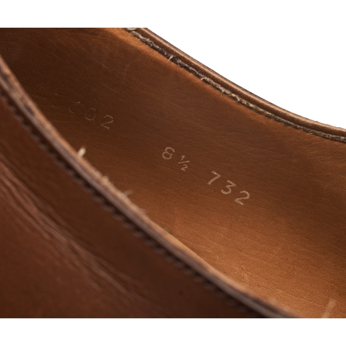 Hackett '732' Brown Leather Oxford UK 8.5