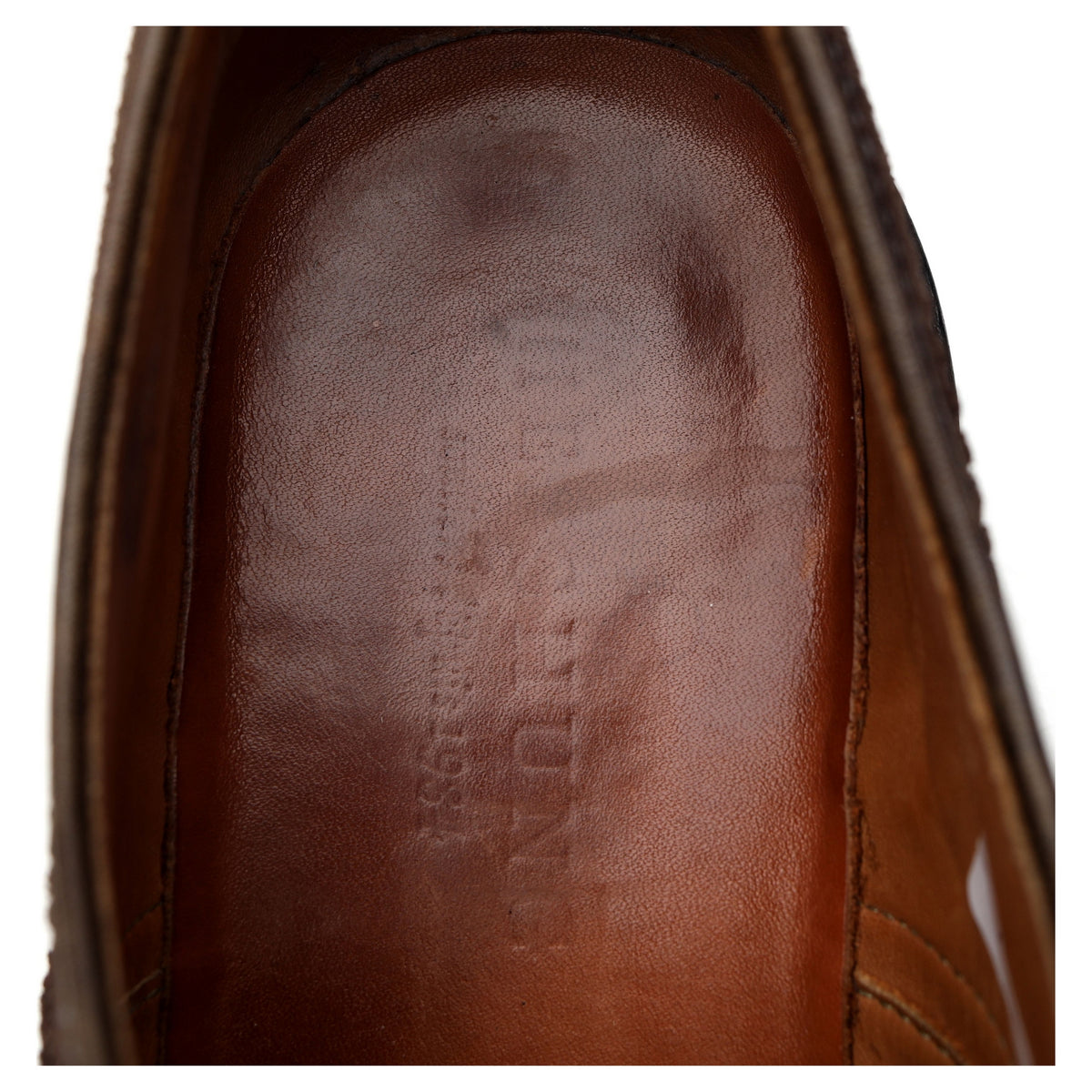 &#39;Owen&#39; Dark Brown Suede Oxford Brogues UK 7