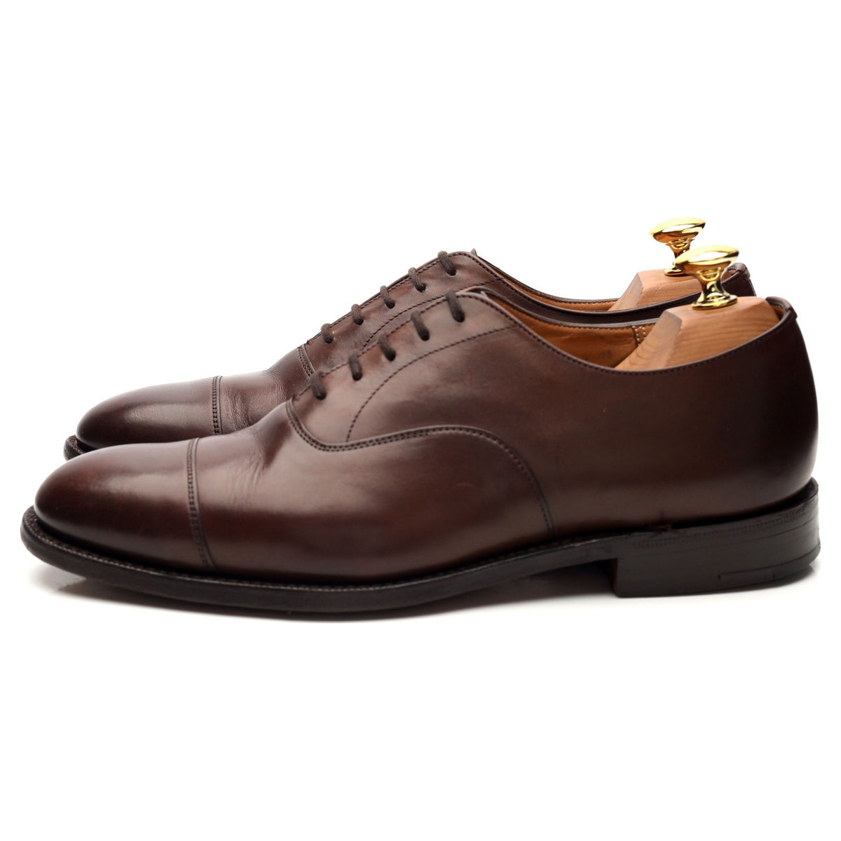 &#39;Consul&#39; Brown Leather Oxford UK 6.5 F